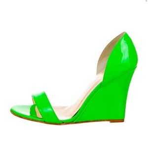 Christian Louboutin Neon Wedges - Sz 9